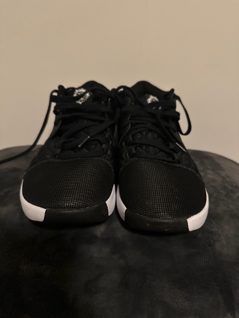 Men's Athletic Sneakers in Black and White